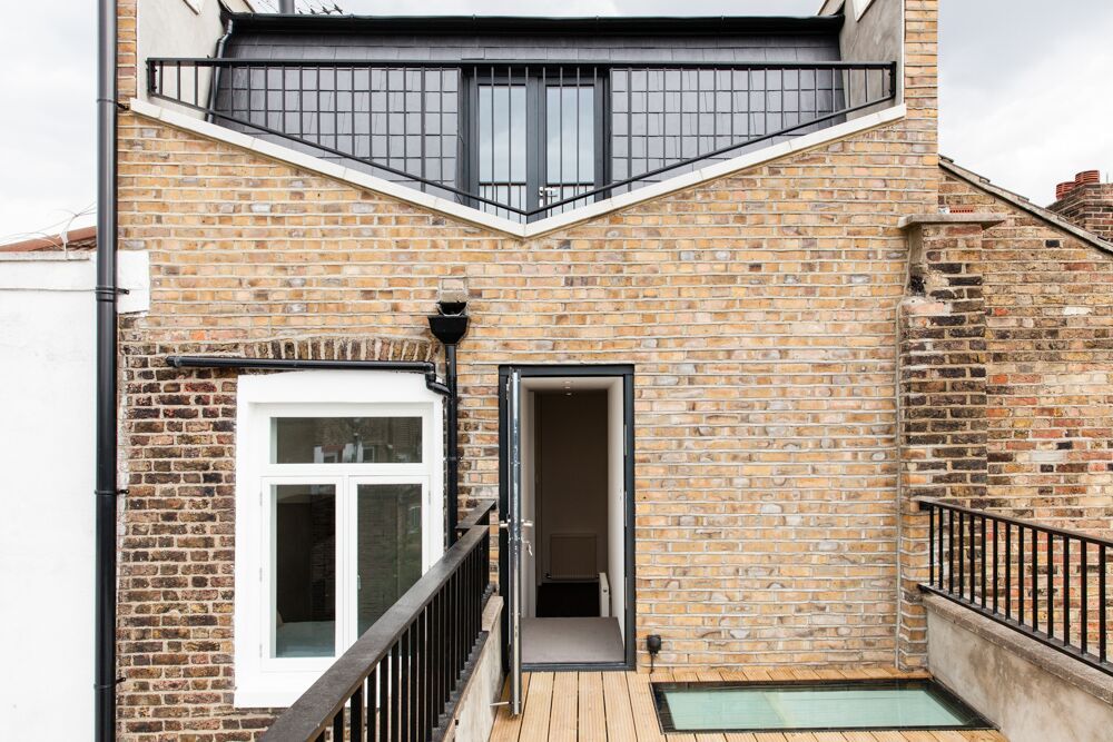 Loft conversion in brick