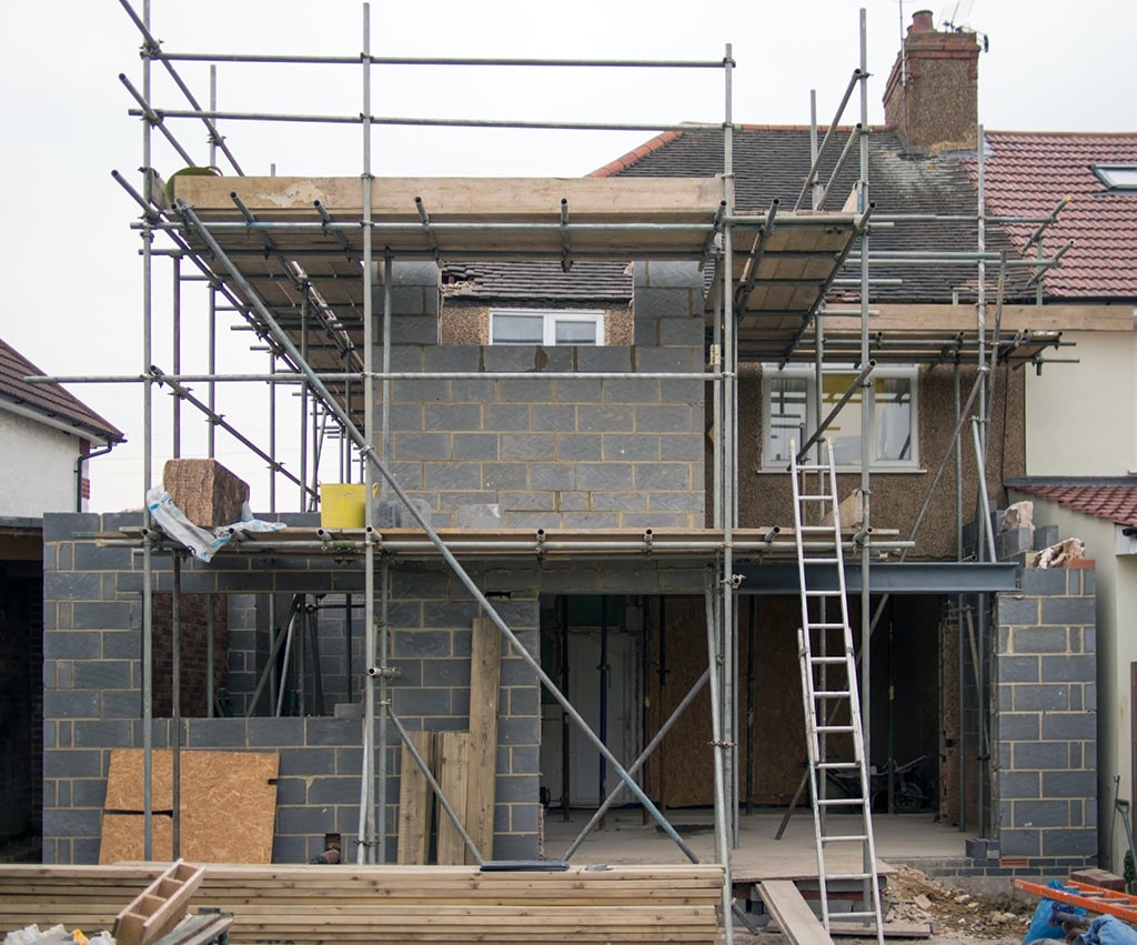 Different Stages Of House Extension