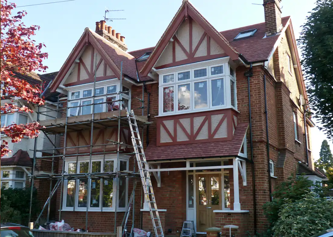 Hip to gable conversion on a semi detatched home